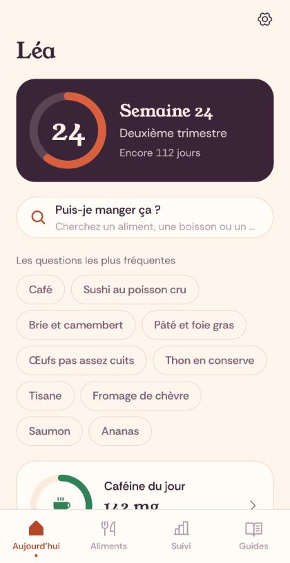 Guide des aliments pendant la grossesse